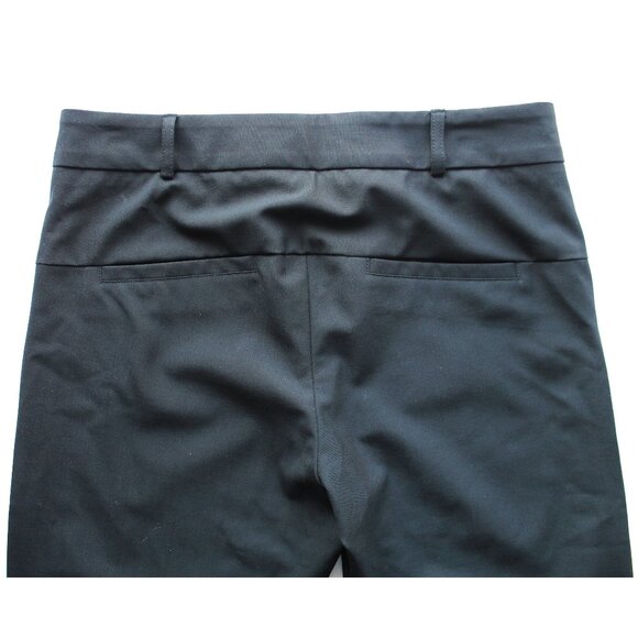 Veronica Beard Black Stretch Wool Tapered Pant 27" / Size 4 / Black Trouser Work - Picture 8 of 12